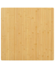 Dessus de table 80x80x2,5 cm bambou | Mobilier & Déco