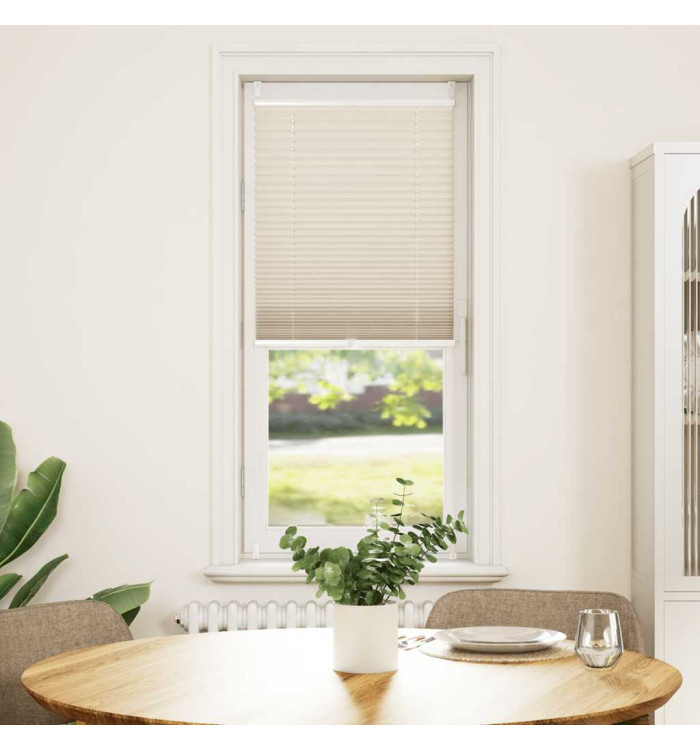 Store plissé 40x150 cm Crème | Mobilier & Déco