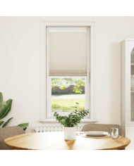 Store plissé 40x150 cm Crème | Mobilier & Déco