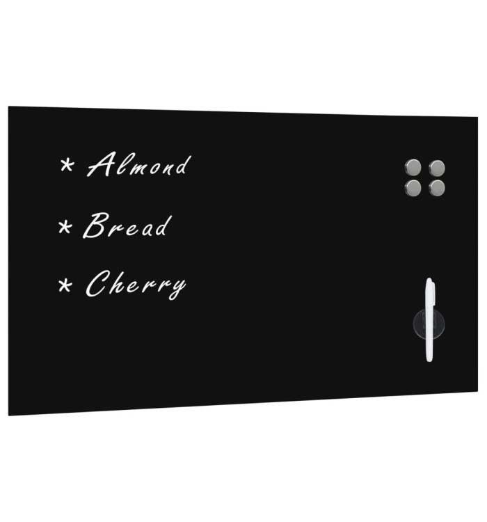 Tableau noir magnétique mural Verre 120x60 cm | Mobilier & Déco