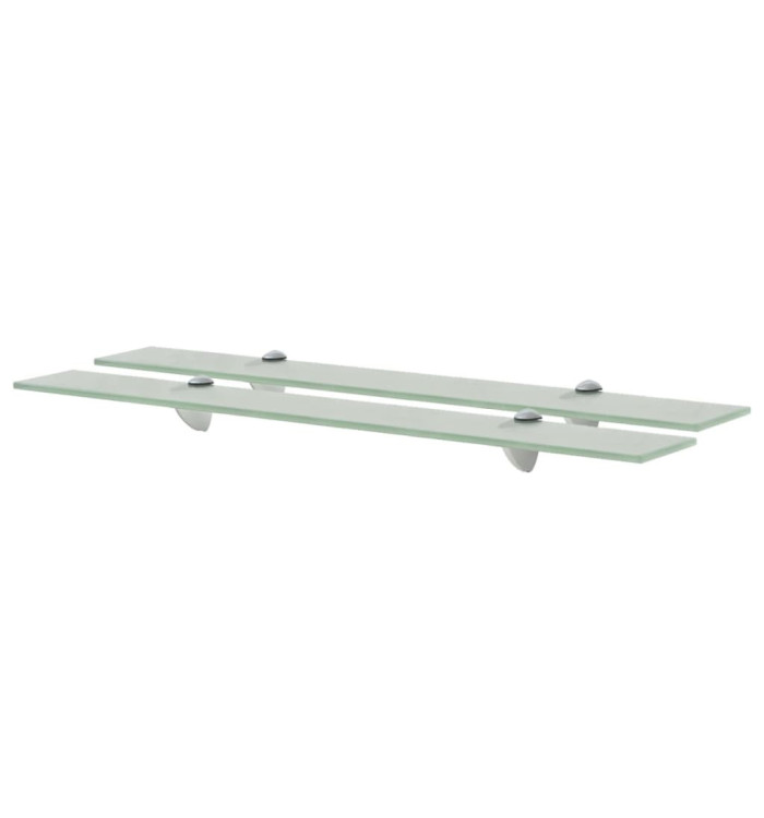 Étagères murales 2 pcs Verre 70 x 10 cm 8 mm | Mobilier & Déco