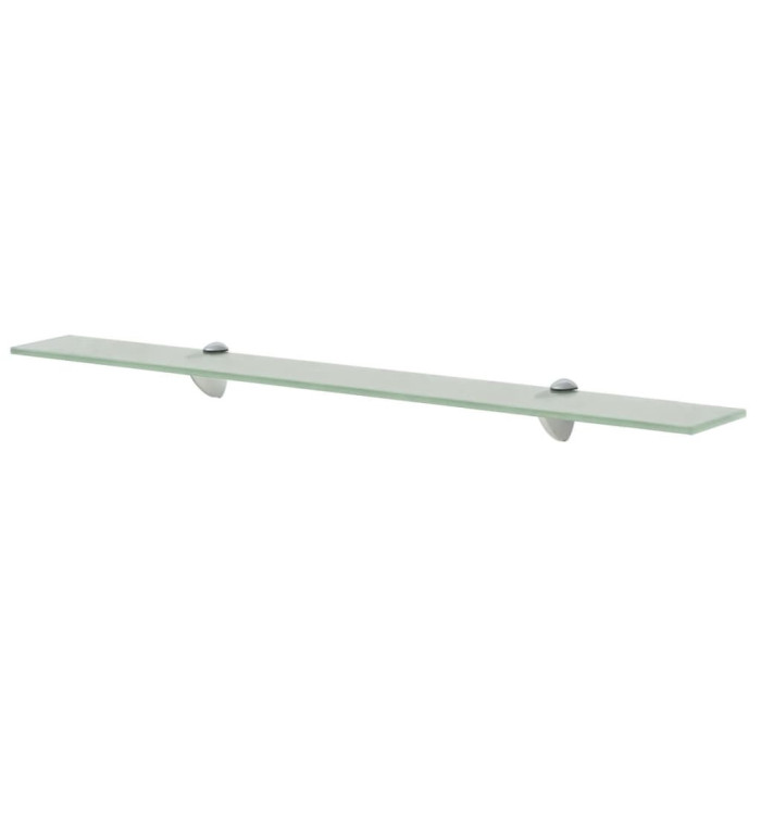 Étagère murale en verre 80x10 cm 8 mm | Mobilier & Déco
