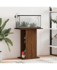 Support pour aquarium chêne marron 60,5x36x72,5 cm | Mobilier & Déco