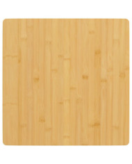 Dessus de table 50x50x1,5 cm bambou | Mobilier & Déco