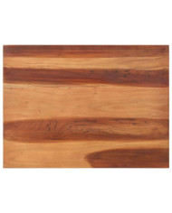 Dessus de table bois massif d'acacia 15-16 mm 60x80 cm | Mobilier & Déco