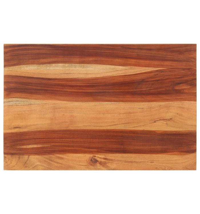 Dessus de table bois massif d'acacia 25-27 mm 60x90 cm | Mobilier & Déco