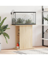 Support pour aquarium chêne sonoma 75x36x72,5 cm | Mobilier & Déco