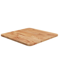 Dessus de table carré Marron clair40x40x1,5cm Bois chêne traité | Mobilier & Déco