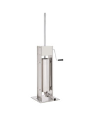Poussoir à saucisse manuel Argenté 7 L Acier inoxydable | Mobilier & Déco