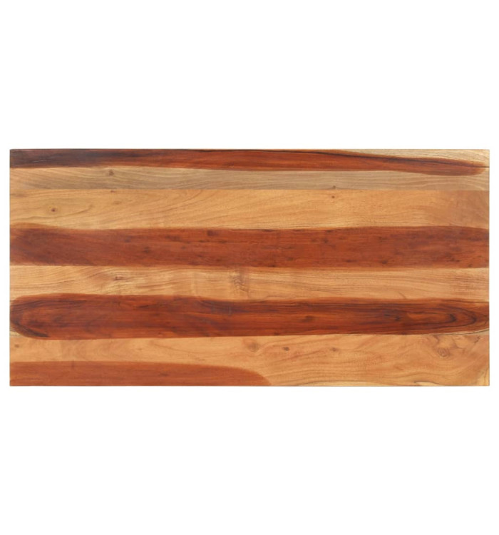 Dessus de table 120x60x(2,5-2,7) cm Bois massif d'acacia | Mobilier & Déco