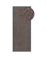 Paillasson touffeté 60x150 cm Marron foncé | Mobilier & Déco