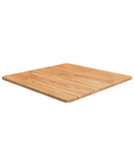 Dessus de table carré Marron clair60x60x1,5cm Bois chêne traité | Mobilier & Déco