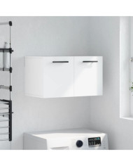 Armoire murale Blanc 60x36,5x35 cm Bois d'ingénierie | Mobilier & Déco