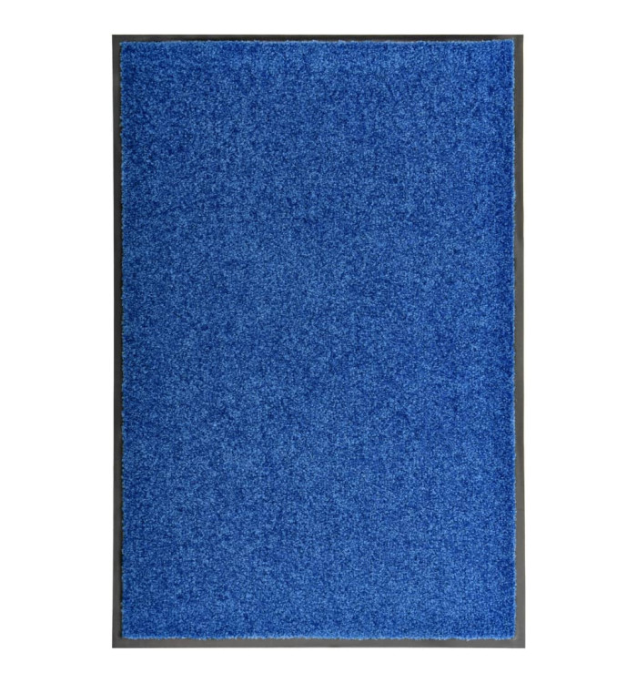 Paillasson lavable Bleu 60x90 cm | Mobilier & Déco