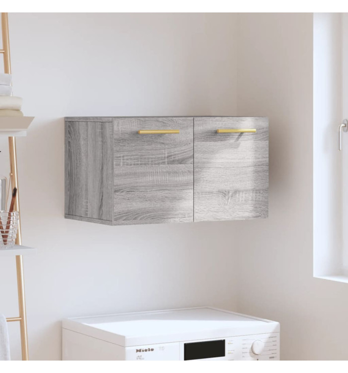 Armoire murale Sonoma gris 60x36,5x35 cm Bois d'ingénierie | Mobilier & Déco