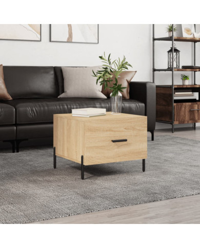 Table basse Chêne sonoma 50x50x40 cm Bois d'ingénierie | Mobilier & Déco