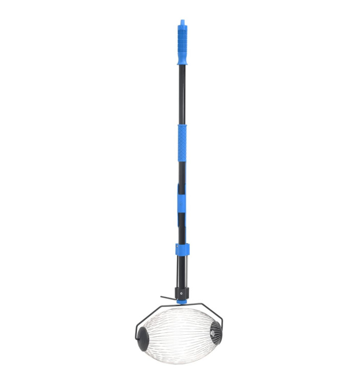 Collecteur de noix bleu 127 cm acier | Mobilier & Déco