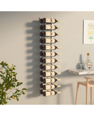 Casier à vin mural pour 24 bouteilles Blanc Fer | Mobilier & Déco