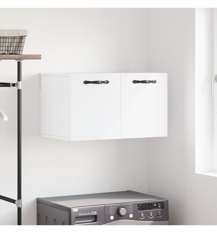 Armoire murale Blanc 60x36,5x35 cm Bois d'ingénierie | Mobilier & Déco