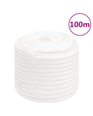 Corde de bateau Blanc complet 18 mm 100 m Polypropylène | Mobilier & Déco