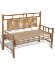 Banc de jardin 120 cm Bambou | Mobilier & Déco