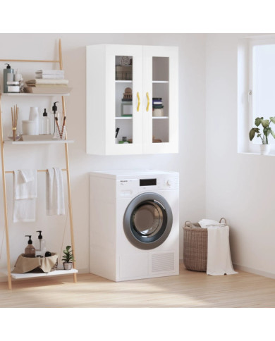 Armoire murale blanc 69,5x34x90 cm | Mobilier & Déco