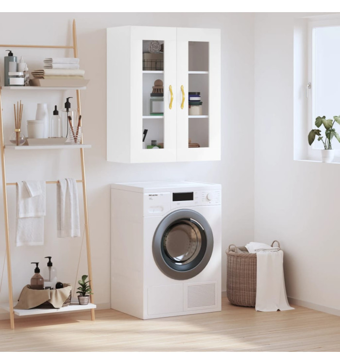 Armoire murale blanc 69,5x34x90 cm | Mobilier & Déco