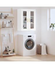 Armoire murale blanc 69,5x34x90 cm | Mobilier & Déco
