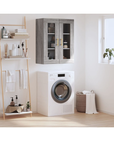 Armoire murale sonoma gris 69,5x34x90 cm | Mobilier & Déco