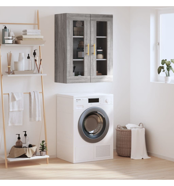 Armoire murale sonoma gris 69,5x34x90 cm | Mobilier & Déco