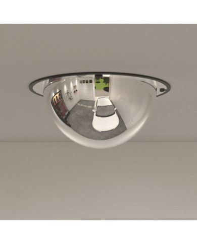 Miroir de circulation en dôme intégral Ø30 cm Acrylique | Mobilier & Déco