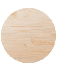 Dessus de table Ø90x2,5 cm Bois de pin massif | Mobilier & Déco