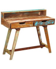 Bureau Bois de récupération massif | Mobilier & Déco