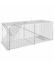 Piège à animaux 64,5x25x26,5 cm fer galvanisé | Mobilier & Déco