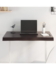 Dessus de table bois massif traité bordure assortie | Mobilier & Déco