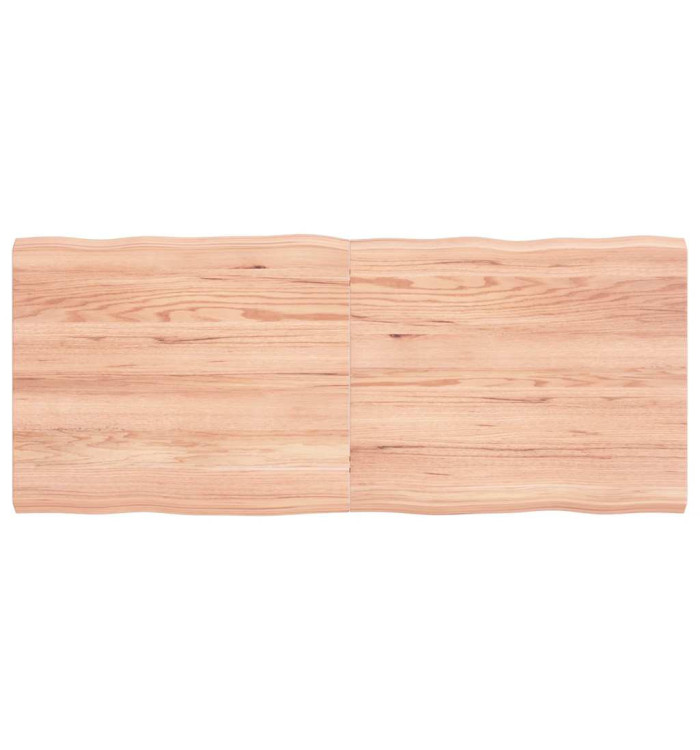 Dessus de table bois massif traité bordure assortie | Mobilier & Déco