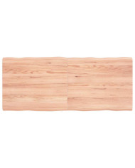 Dessus de table bois massif traité bordure assortie | Mobilier & Déco