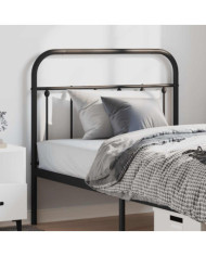 Tête de lit métal noir 100 cm | Mobilier & Déco