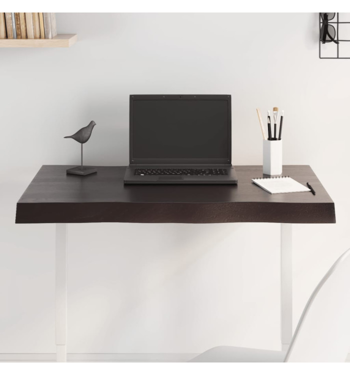Dessus de table bois massif traité bordure assortie | Mobilier & Déco