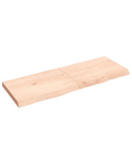 Étagère murale 140x50x(2-6) cm bois de chêne massif non traité | Mobilier & Déco