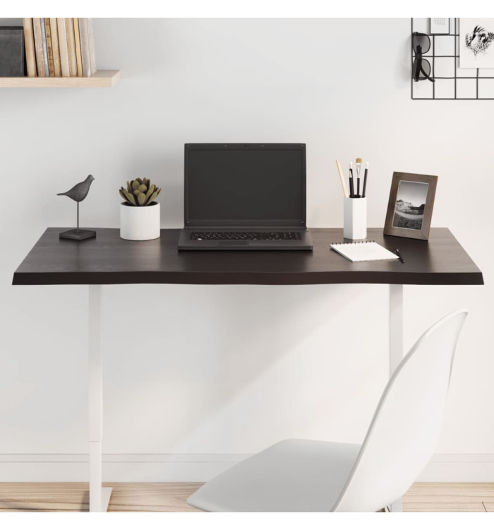 Dessus de table bois chêne massif traité bordure assortie | Mobilier & Déco