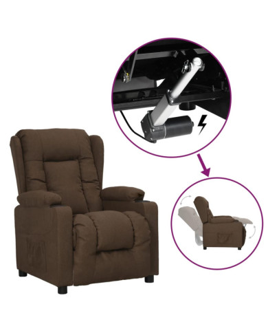 Fauteuil Marron Tissu | Mobilier & Déco