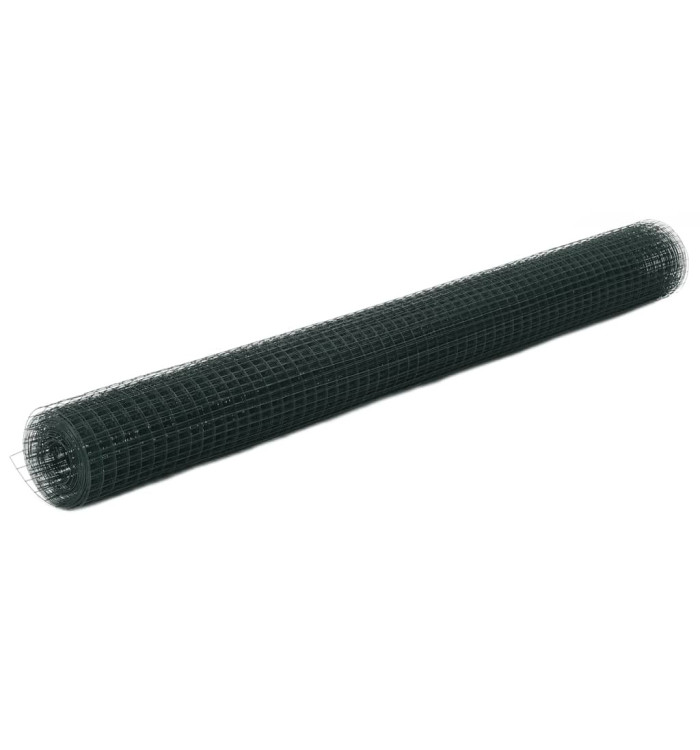 Grillage Acier avec revêtement en PVC 10x1,5 m vert | Mobilier & Déco