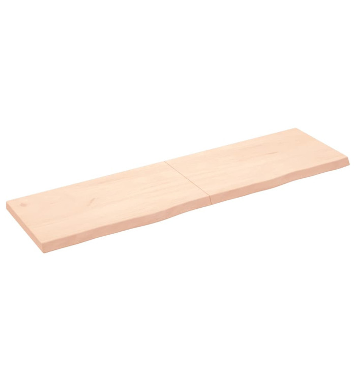 Étagère murale 180x50x(2-6) cm bois de chêne massif non traité | Mobilier & Déco