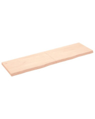 Étagère murale 180x50x(2-6) cm bois de chêne massif non traité | Mobilier & Déco