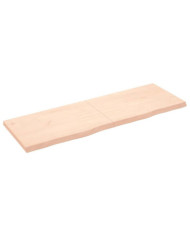 Étagère murale 180x60x(2-6) cm bois de chêne massif non traité | Mobilier & Déco