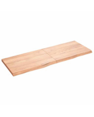 Étagère murale marron clair bois chêne massif traité | Mobilier & Déco