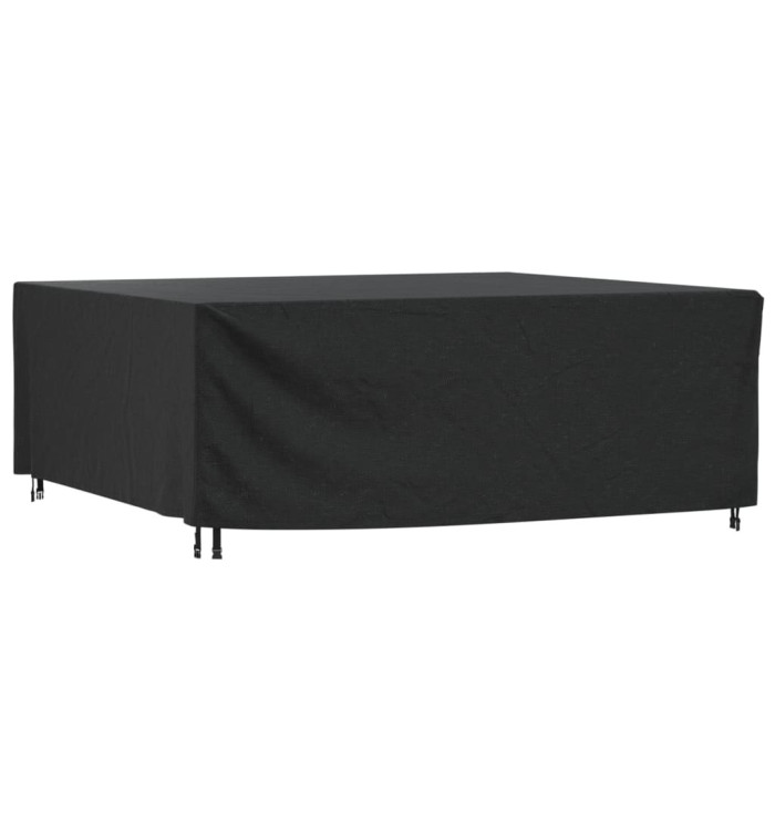 Housse de salon de jardin noir 250x210x90 cm imperméable 420D | Mobilier & Déco