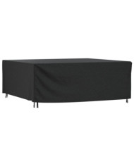 Housse de salon de jardin noir 250x210x90 cm imperméable 420D | Mobilier & Déco
