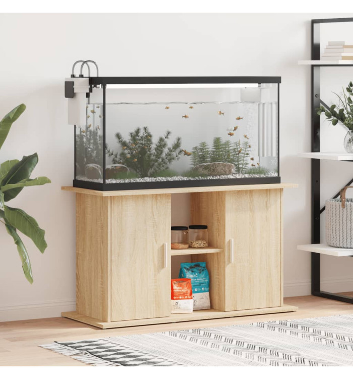Support d'aquarium chêne sonoma 101x41x58 cm bois d'ingénierie | Mobilier & Déco